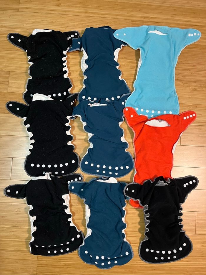 Lot de 9 couches et absorbants  Lulu Nature - photo numéro 2