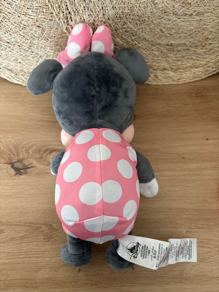 Doudou Minnie peignoir maillot de bain rose pois Disney - photo numéro 5