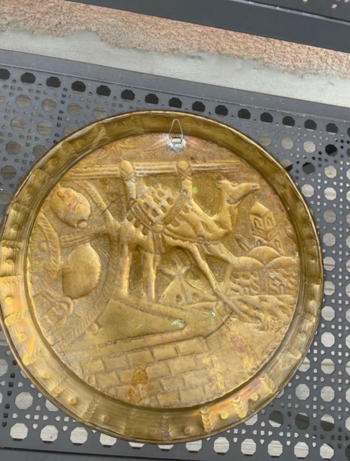 Cuivre Tunisien jaune - photo numéro 2