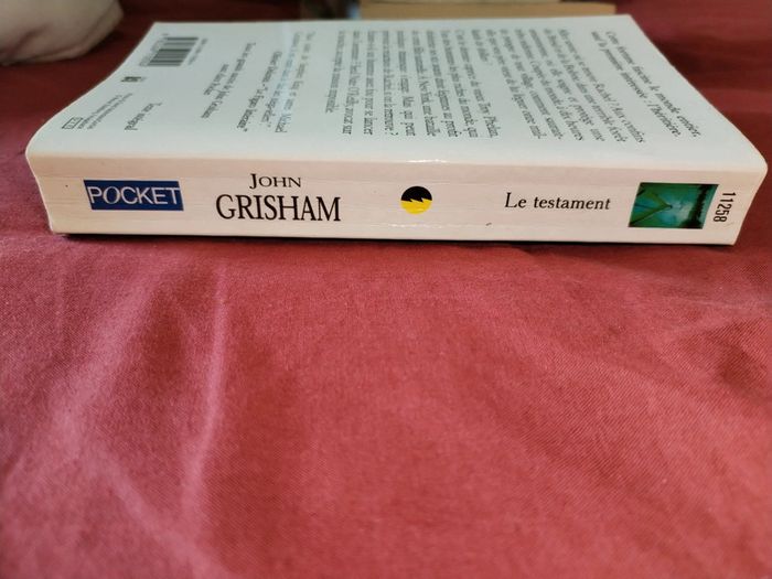 Livre le testament john grisham - photo numéro 5
