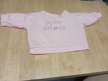 Pull Hiver Mots D'Enfants Fille 6 Mois 