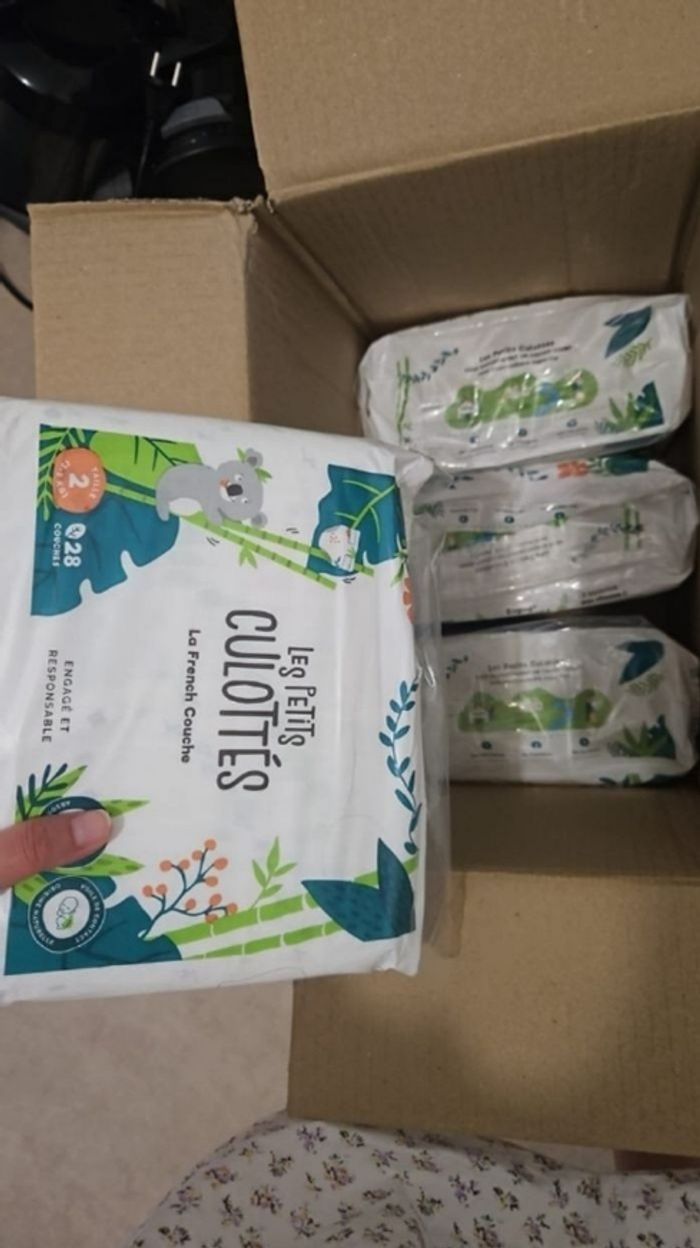 4 paquets taille2 Les petits culottés