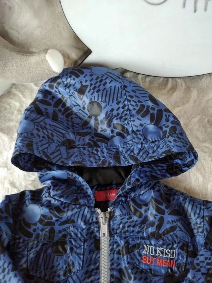 Veste blouson imperméable avec capuche Garçon 6 mois Tissaia - photo numéro 6