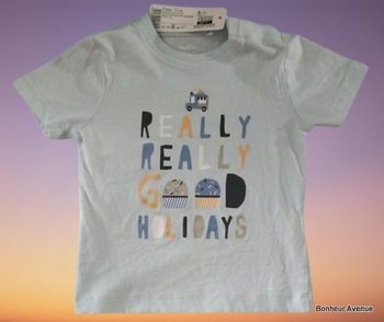 T. Shirt Bout'chou - Taille 9 mois (71 cm)