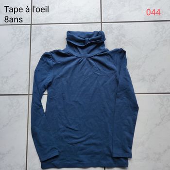 Haut manche longue col roule