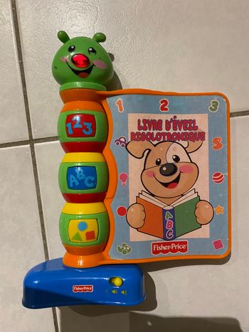 Livre de comptines interactif Fisher Price vintage très bon état