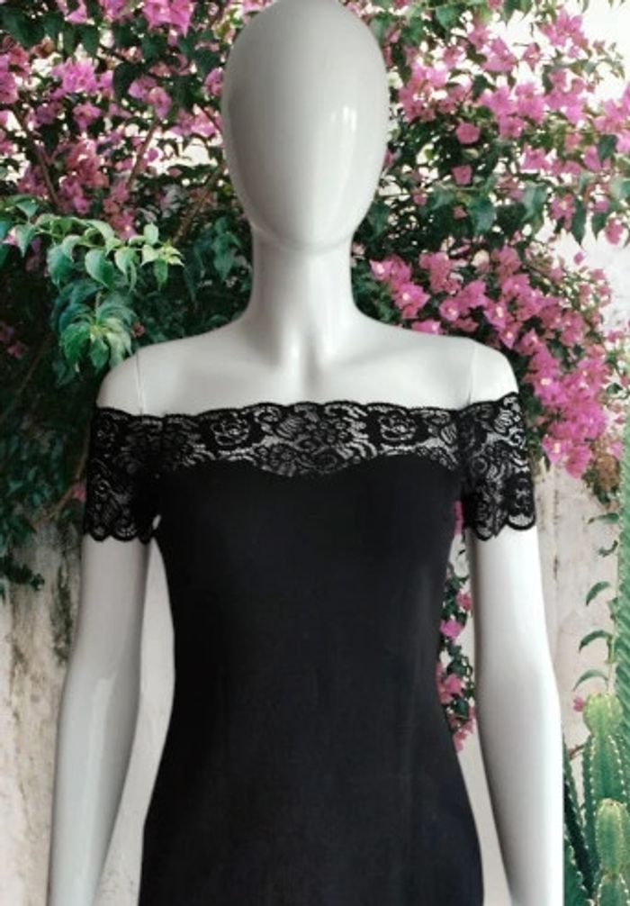 Top épaules dénudées dentelle Capsule - photo numéro 2