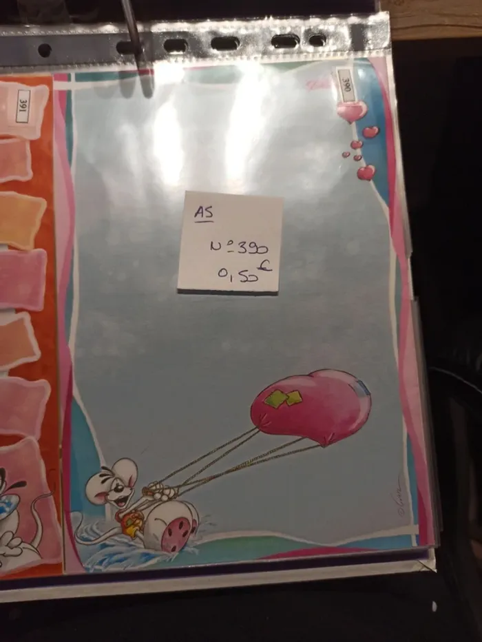 Feuille Diddl A5 390 0,50€