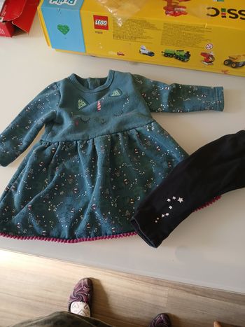 ENSEMBLE ROBE ET LEGGING PETIT BEGUIN