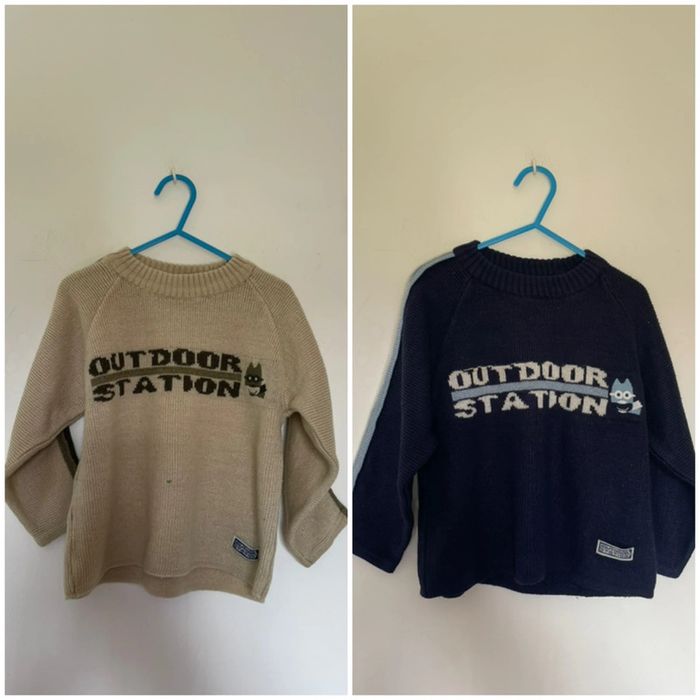 Lot de 2 pulls 3 ans garçon