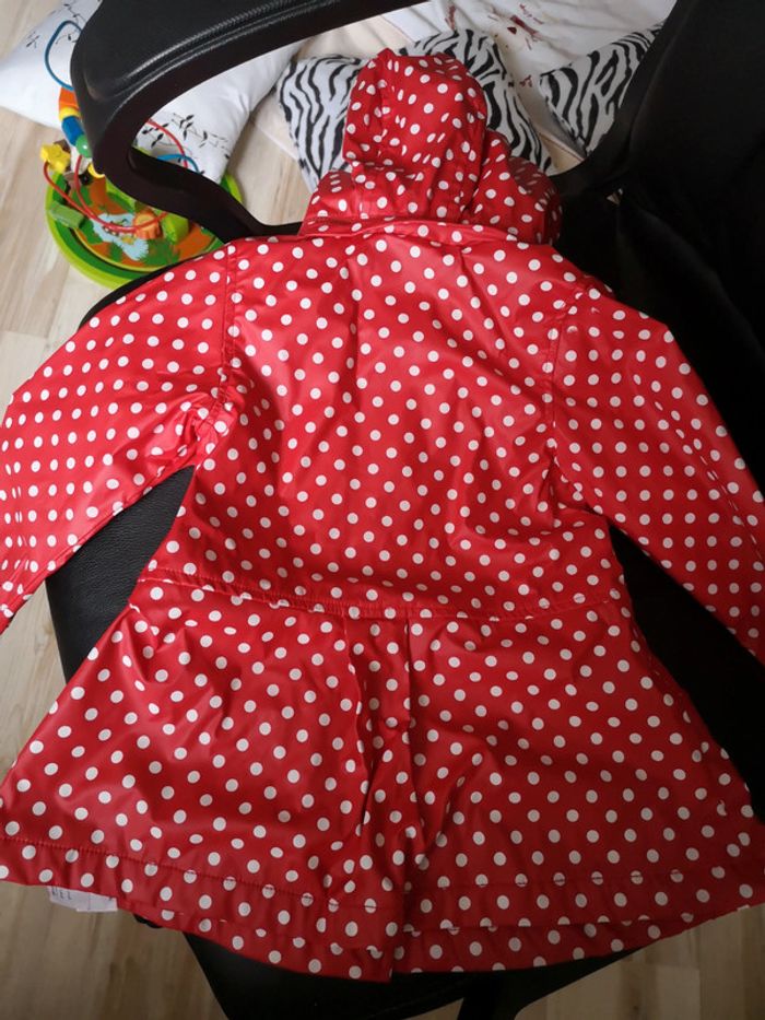 Imperméable rouge 18 mois mi saison - photo numéro 9