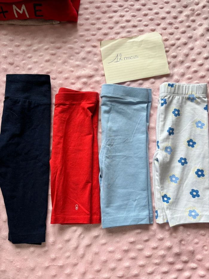 Lot legging 12 mois