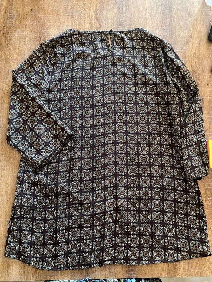 Blouse imprimée géométrique Yessica - Taille 36 - photo numéro 6