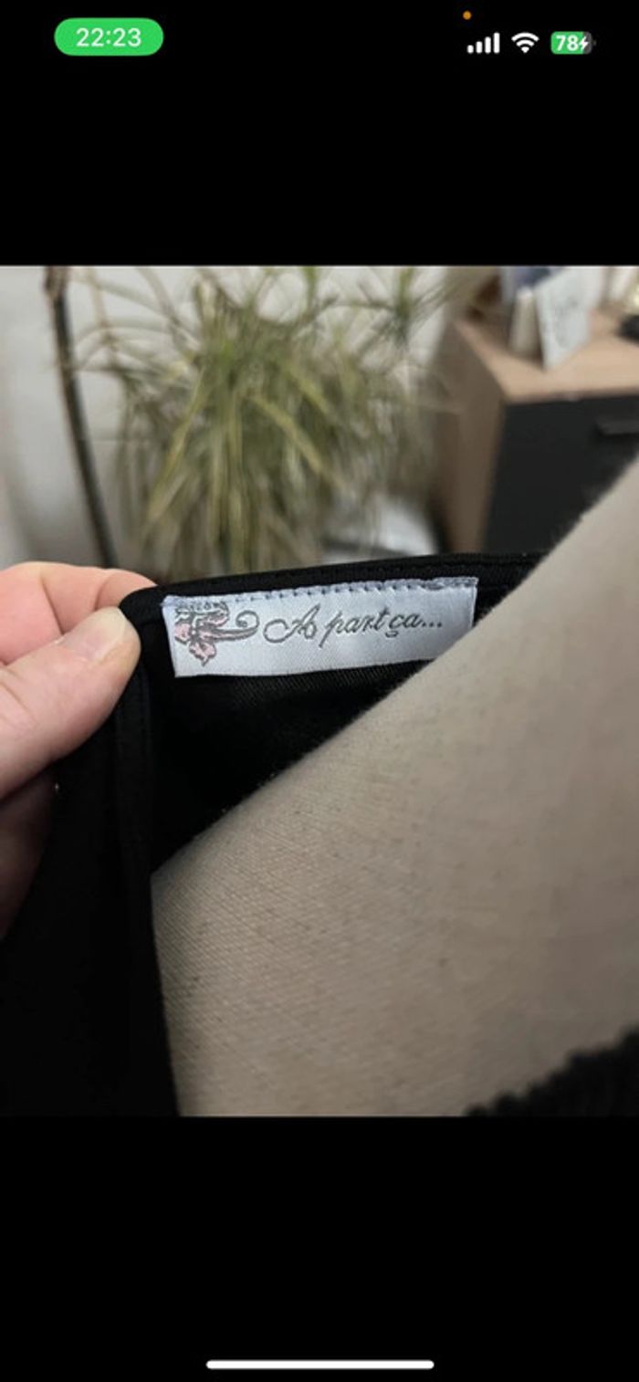 Robe noir argenté à part ça - photo numéro 3