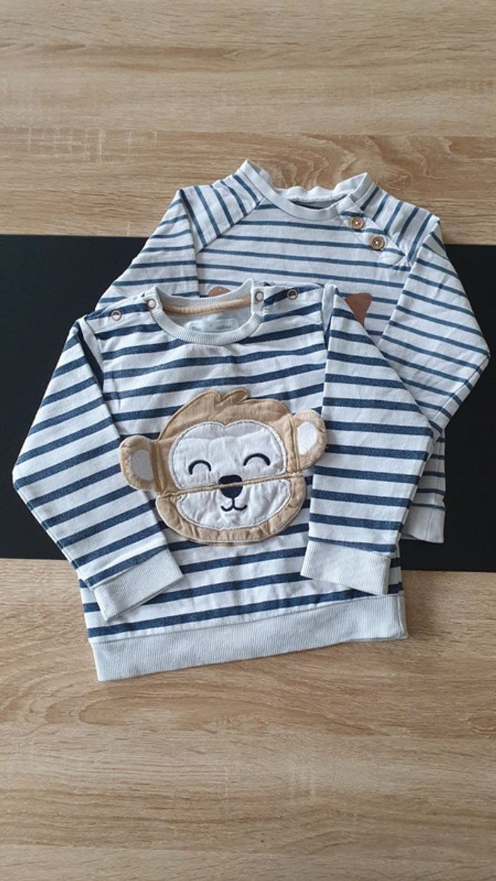 Lot de 2 pulls 18 mois