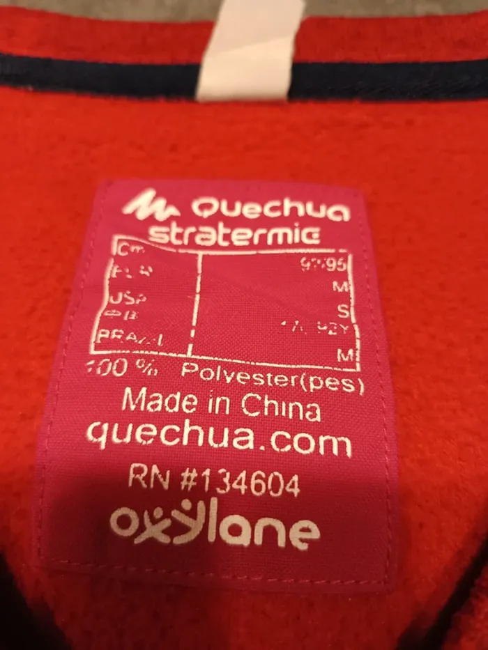 Vends pull quechua Oxylane taille M. - photo numéro 2
