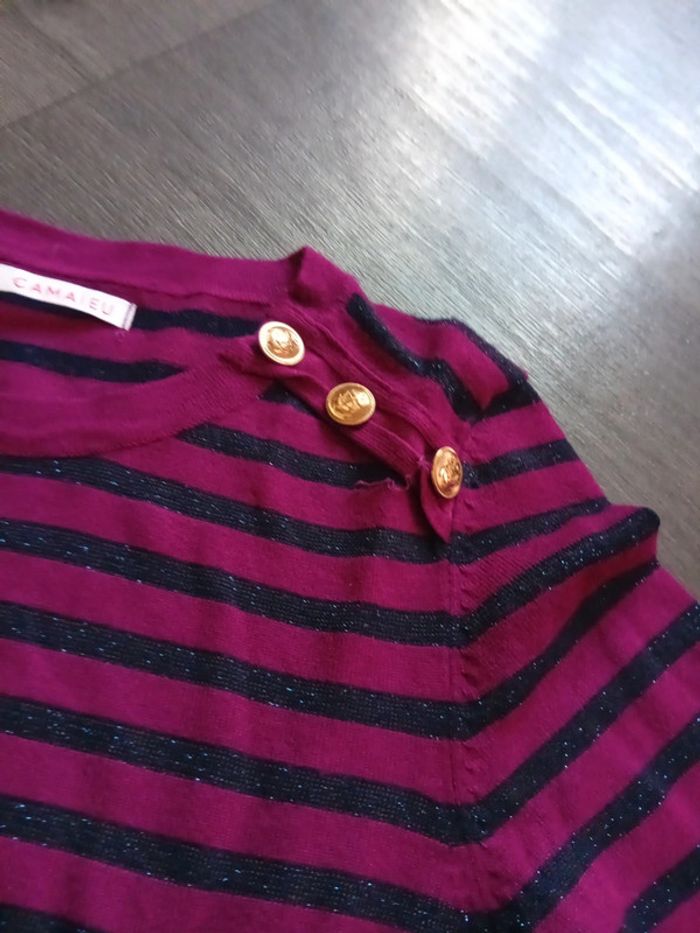 Pull a rayures - photo numéro 3