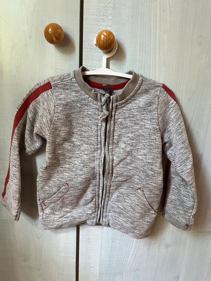 Gilet gris