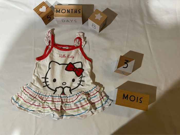 Robe d’été 3mois hello kitty
