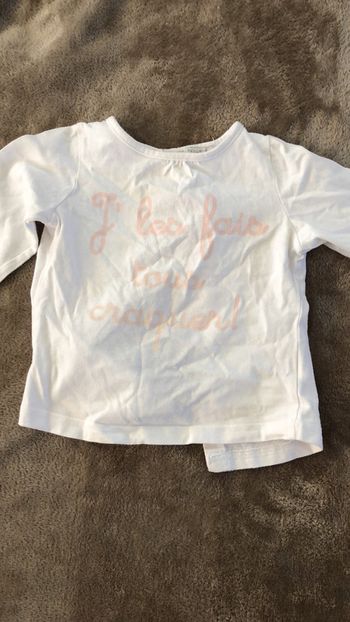 Tee-shirt bébé fille