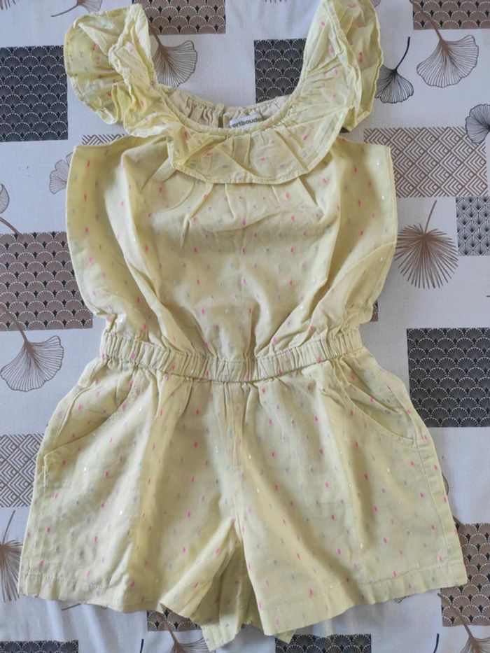 Combi short été fille 9 ans Verbaudet