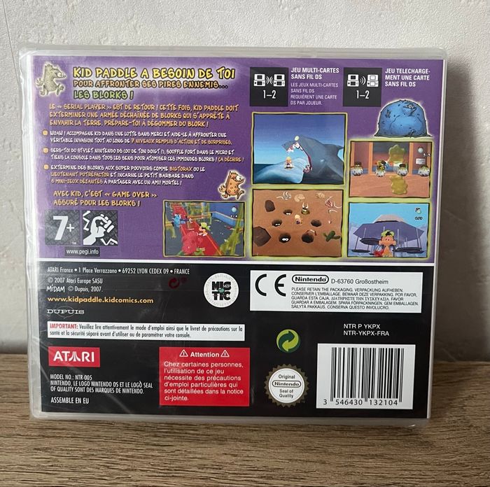 Nintendo DS – Kid Paddle Blorks Invasion – Jeu vidéo neuf sous blister - photo numéro 5
