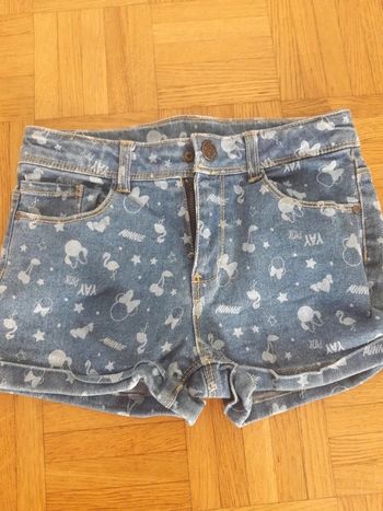 Short  jean Minnie 10 ans