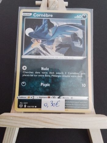 Carte Pokémon Cornèbre 106/195