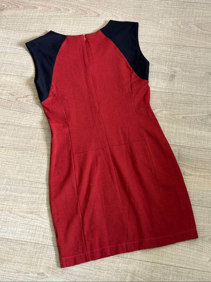Robe orange et noire sans manches Esprit taille française M TBE - photo numéro 8