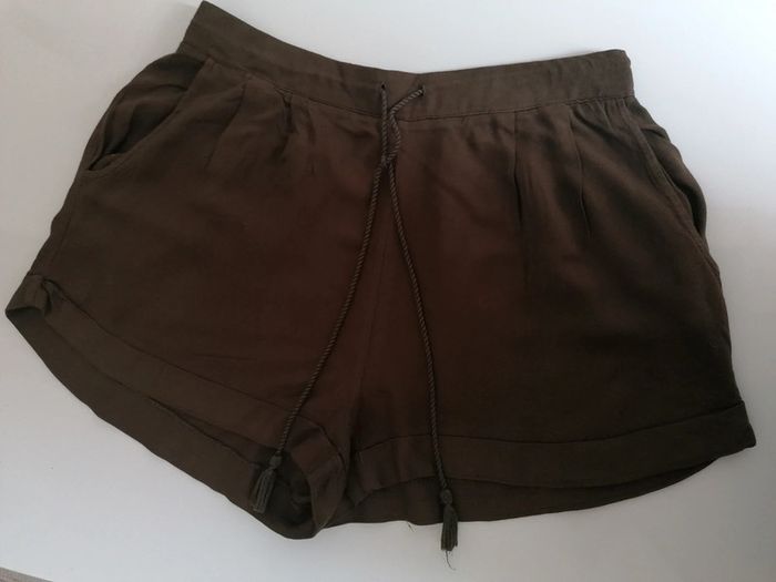 Short léger marron pimkie taille S - photo numéro 3
