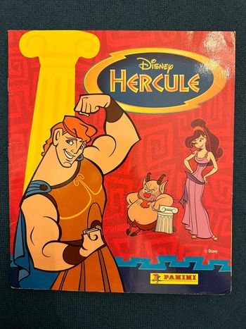 Album livre Panini complet stickers autocollants Disney Hercules