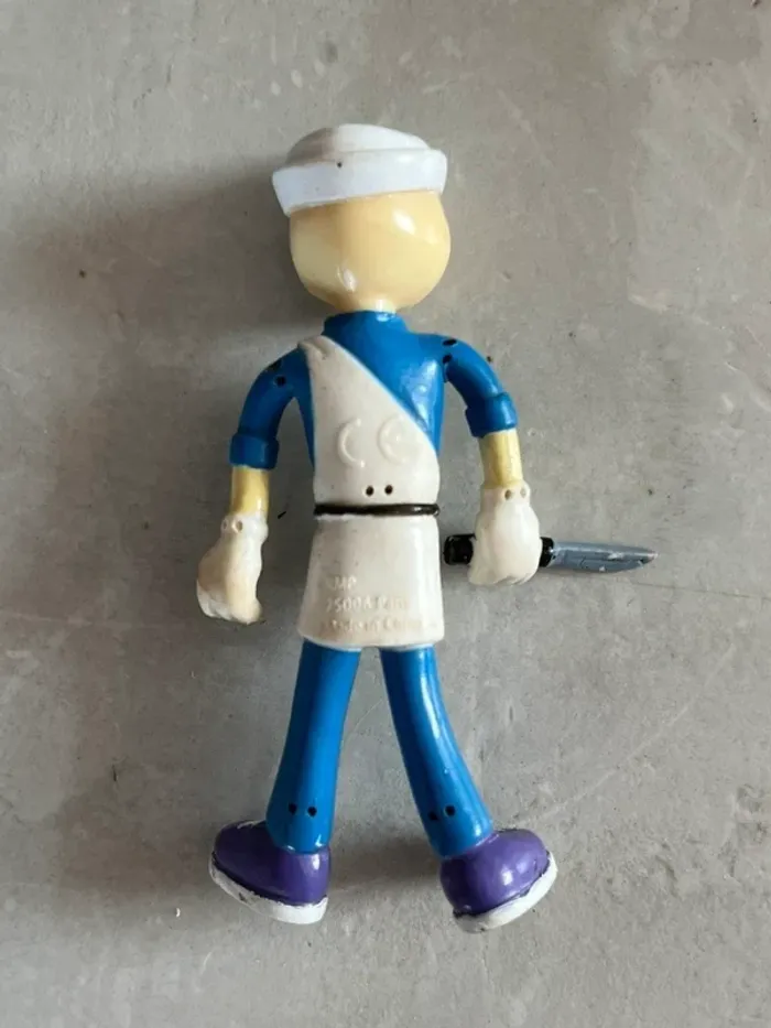 Figurine flexible courte paille - photo numéro 2