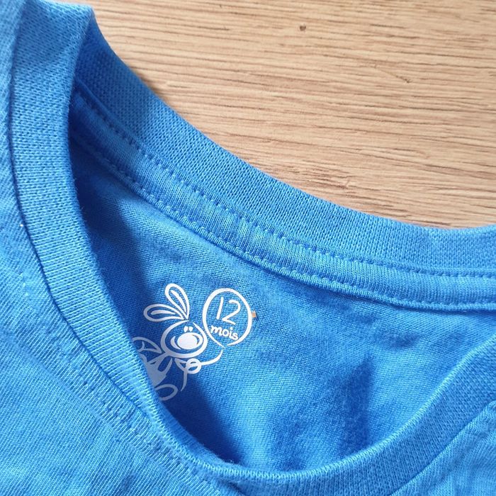 💚 Tee-shirt ML 12 mois U tous petits #emyfleury_12moisgarçon - photo numéro 3