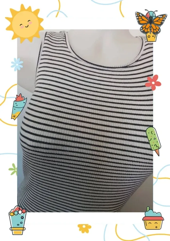 Robe d’été à rayure - photo numéro 4