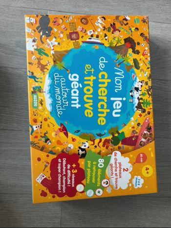 Jeu cherche et trouve géant