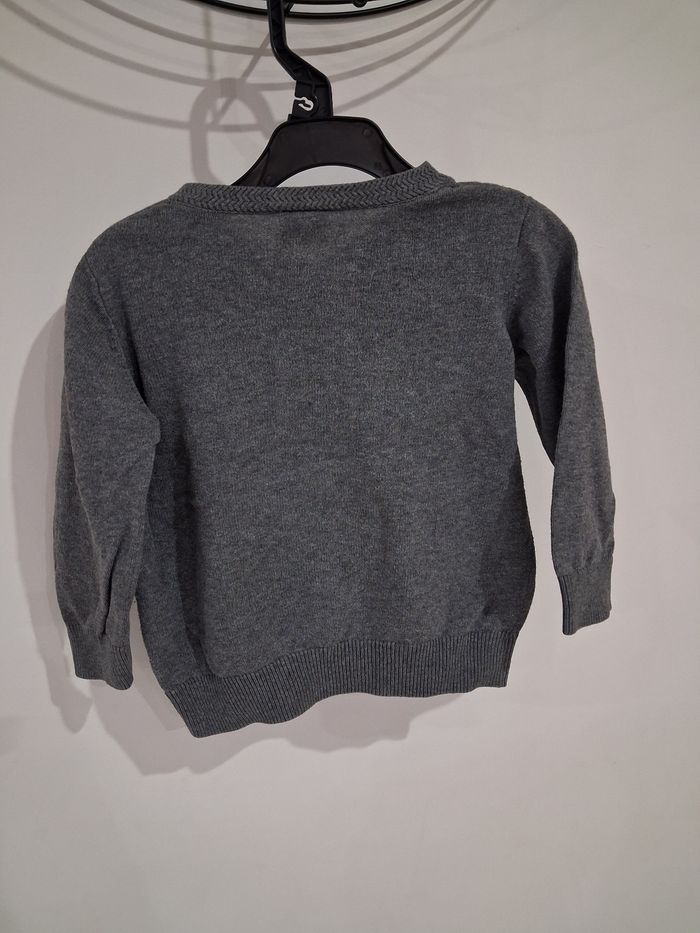 Pull tao tape a l'œil gris - photo numéro 4