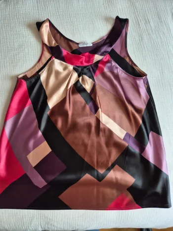 Débardeur effet satin Etam taille 40