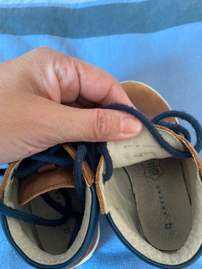 Chaussures creeks 22 bon état - photo numéro 4