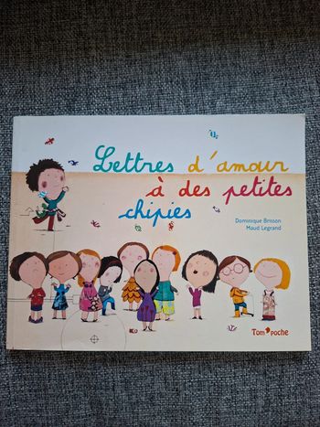 Livre enfants lettres d'amour à des petites chipies