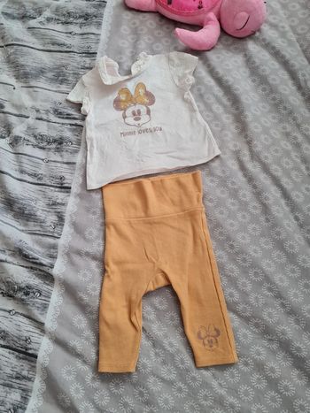 Ensemble minnie 2/3 mois  c&a
