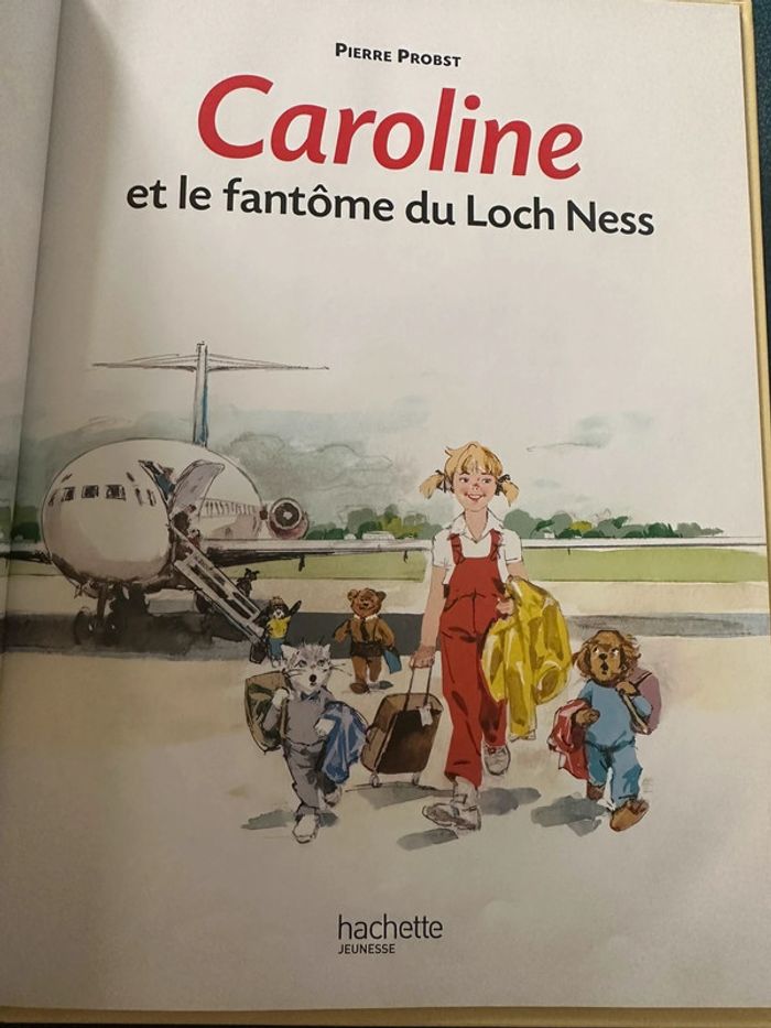 Caroline et le Fantôme Monstre Loch Ness Ecosse livre rare ancien collection Pierre Probst - photo numéro 3