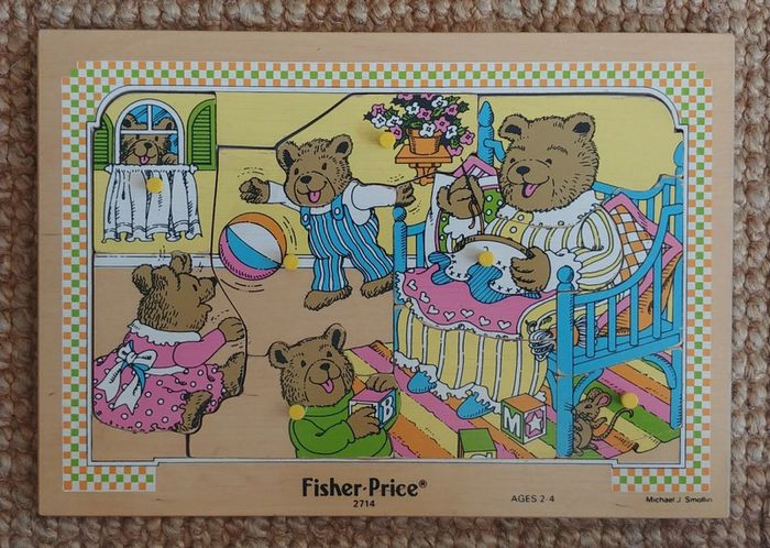Puzzle Fisher Price vintage 2714 (1971)