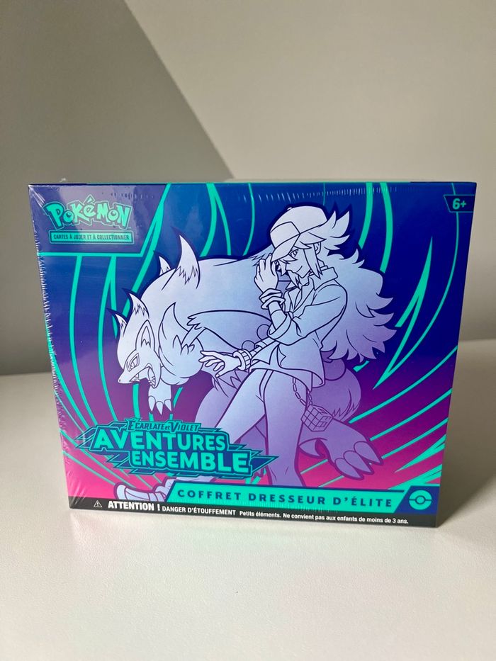 Coffret dresseur d’élite etb aventures ensemble ev09 ev9 cartes Pokémon - photo numéro 1