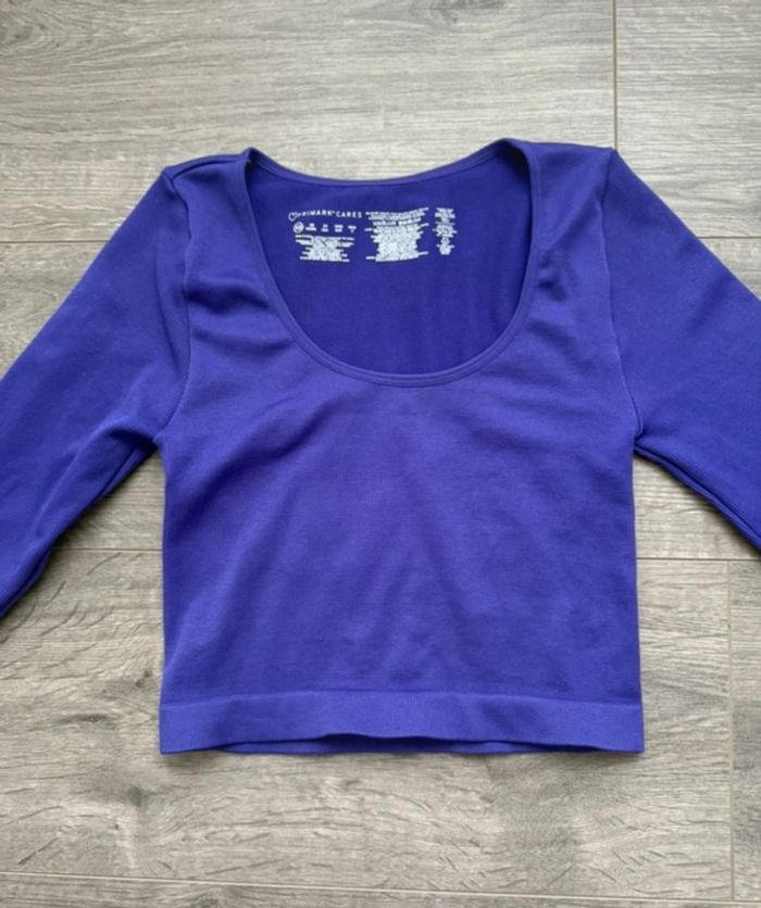Crop top sport violet XS Primark - photo numéro 2