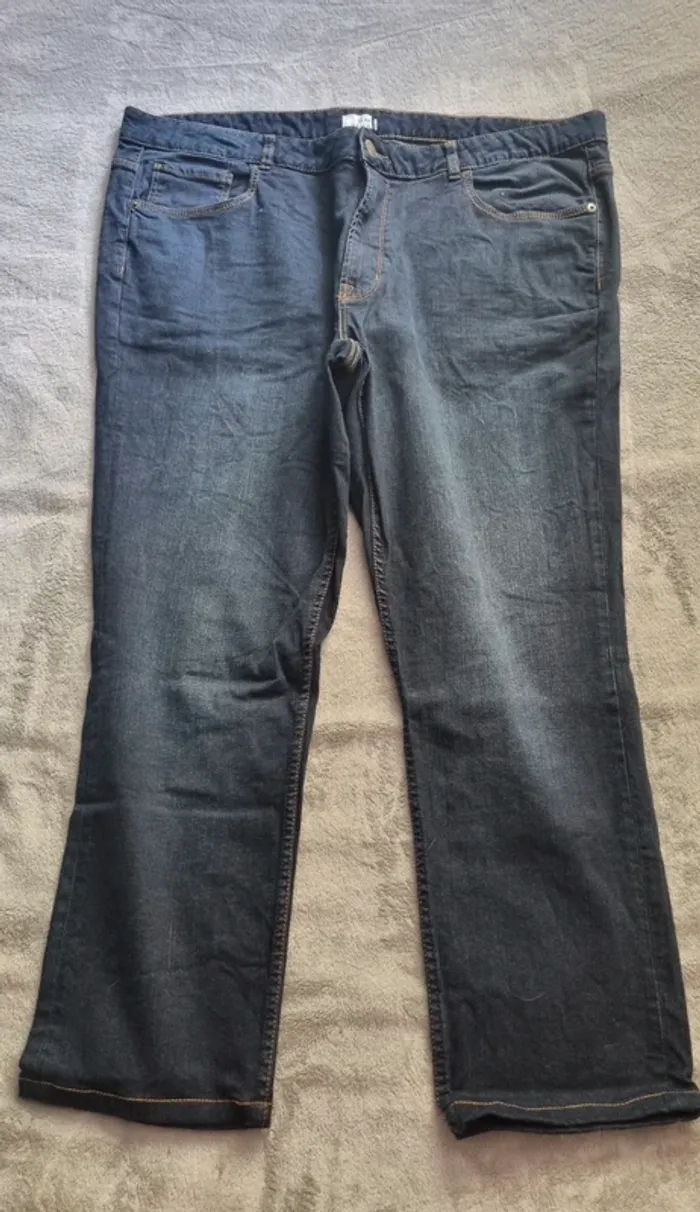 Jeans bleu slim taille 54 kiabi - photo numéro 2