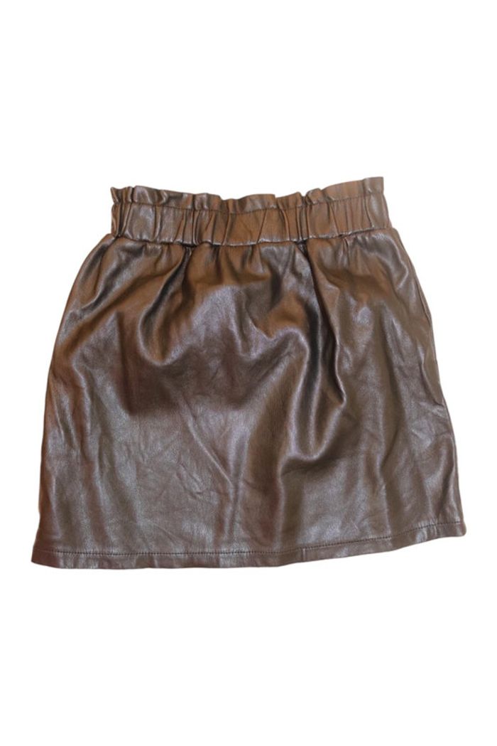 Jupe simili cuir kiabi