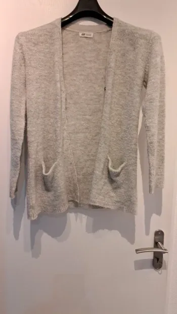 Gilet long hiver, H&M, 12 ans