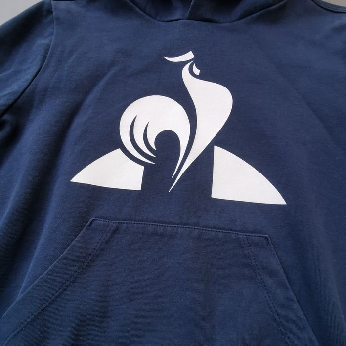 Pull sweat à capuche 10 ans garçon le coq sportif - photo numéro 2