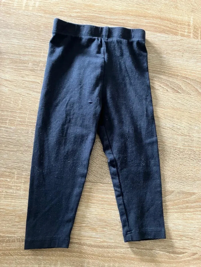 Lot de 5 leggings fille 9 mois + 1 offert (12 mois) - photo numéro 8