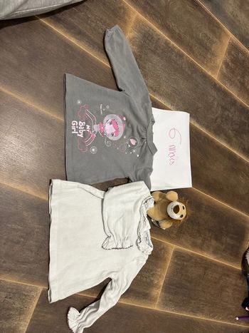 Lot de 2 tshirt manches longues